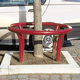 ceci est le corset prfr pour l'entourage et la protection des arbres