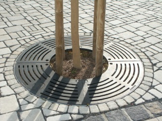 notre grille d'arbe est ronde et possde un aspect de type radial